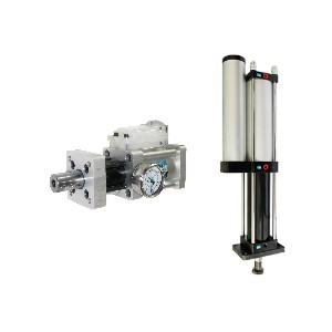 Gas-liquid booster cylinder