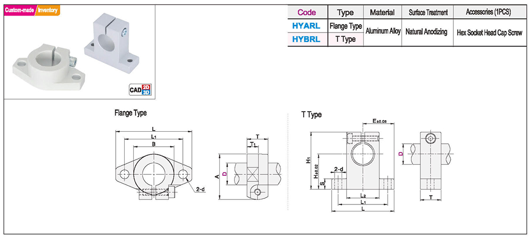 Casting guide shaft support flange typeTexture map