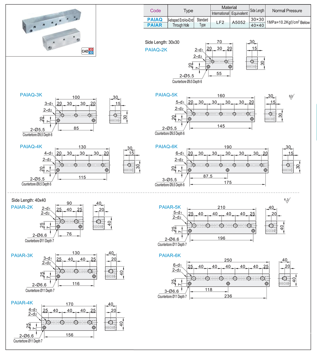 The air pressure is penetrated by connecting block I-shaped faceTexture map