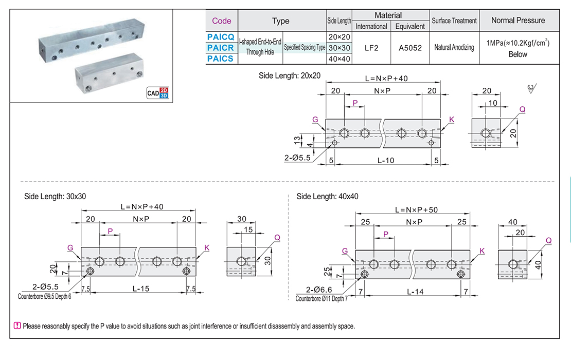 Air pressure is specified by connecting block I-shaped end face through spacingTexture map