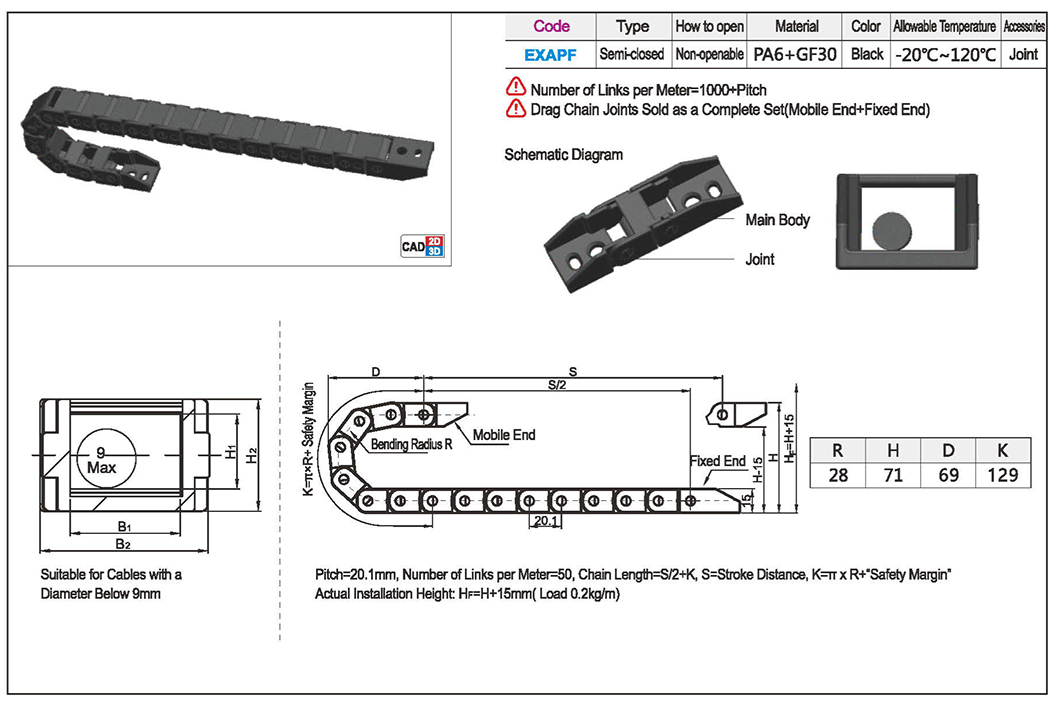 Small semi-closed tow chain can not open 10 seriesTexture map