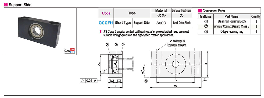 Square dwarf screw support assembly fixed side dwarfTexture map